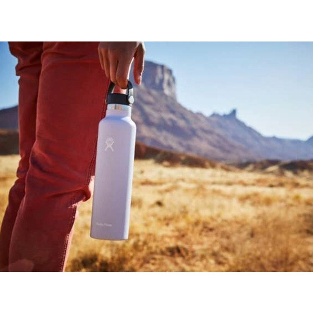 Hydro Flask 24 ounce Standard Mouth Vacuum Water Bottle with Flex Cap